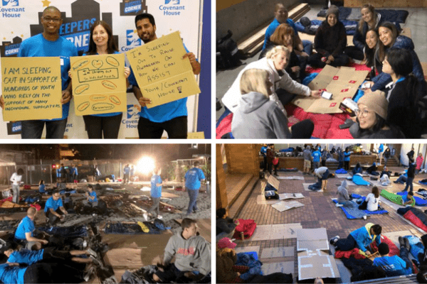 Sleep Out Collage